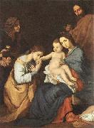 Jusepe de Ribera The Holy Family with St Catherine oil painting artist